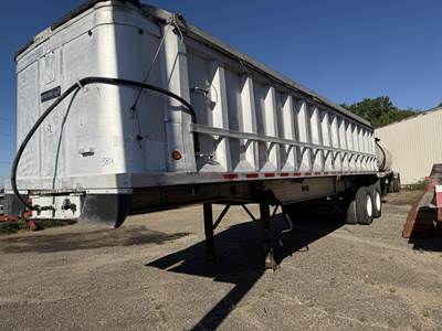 Ravens 30 ft End Dump Trailer - Tandem Axle, Aluminum, Spring