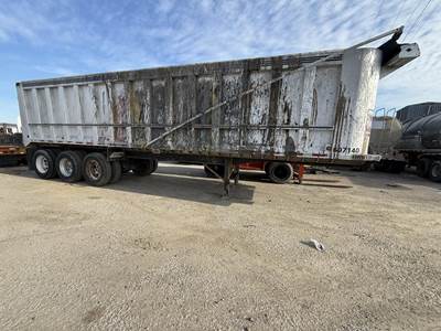 Rhodes 35 ft End Dump Trailer - Tri Axle, Aluminum, Spring
