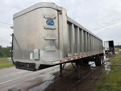 Summit 34 ft End Dump Trailer - Tandem Axle, Aluminum, Spring