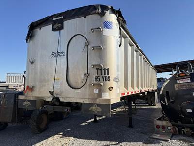 Trailstar 39 ft End Dump Trailer - Tandem Axle, Aluminum, Air Ride