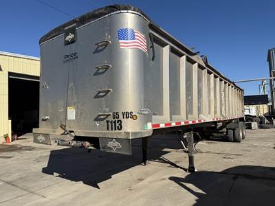 Trailstar 39 ft End Dump Trailer - Tandem Axle, Aluminum, Air Ride