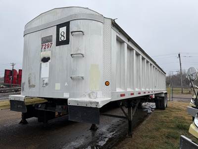 Travis 37 ft End Dump Trailer - Tandem Axle, Aluminum, Air Ride