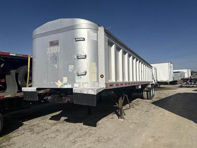 Travis 37 ft End Dump Trailer - Tandem Axle, Aluminum, Air Ride