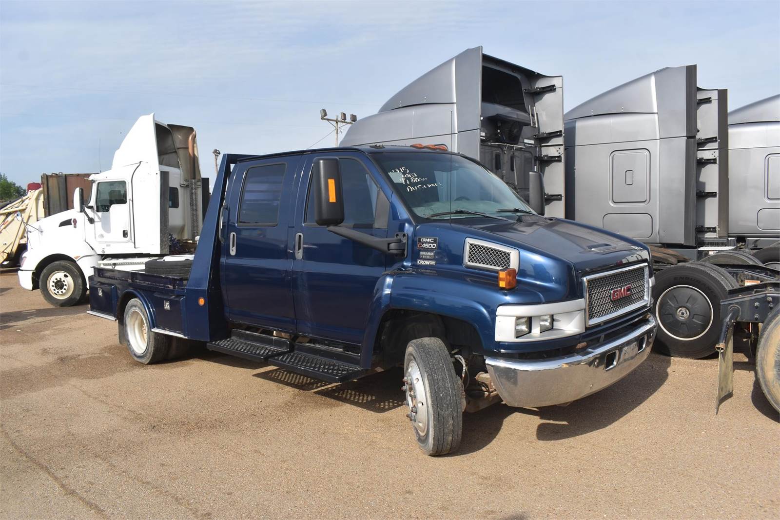 2003 GMC TopKick C4500 Single Axle Expeditor / Hot Shot Truck Duramax