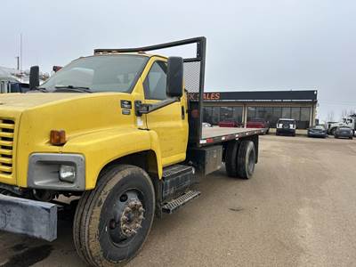 Chevrolet Kodiak C7500 18 ft Flatbed Dump Truck - 240HP, Automatic