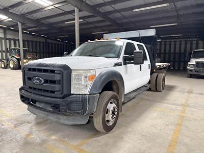 Ford F-450 Flatbed Dump Truck - Automatic