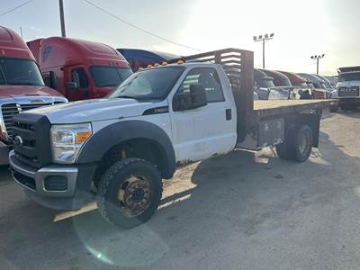 Ford F-550 12 ft Flatbed Dump Truck - Automatic