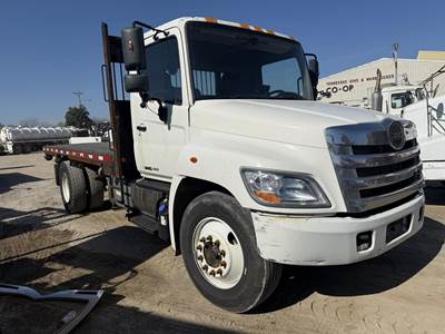 Hino 268 16 ft Flatbed Dump Truck - 220HP, Automatic