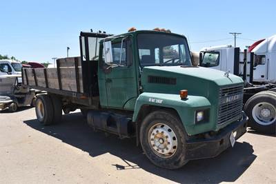 Mack Midliner CS200 15 ft Flatbed Dump Truck - Automatic