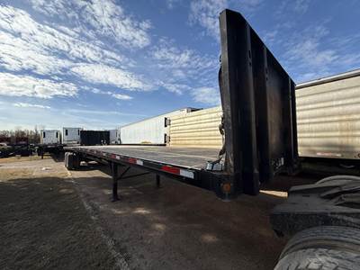 Direct Trailer 45x102 Steel Flatbed Trailer - Spring, Sliding Axle