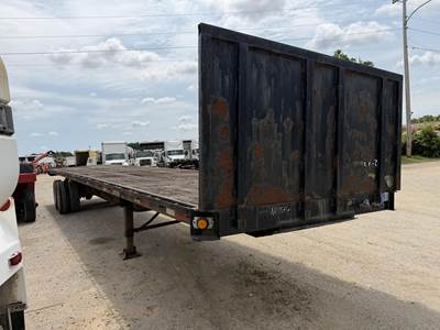 Great Dane 45x96 Steel Flatbed Trailer - Spring, Sliding Axle
