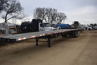 Great Dane 48x102 Combination Flatbed Trailer - Air Ride, Spread Axle