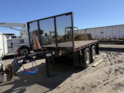 Great Lakes PUP FLAT Flatbed Trailer
