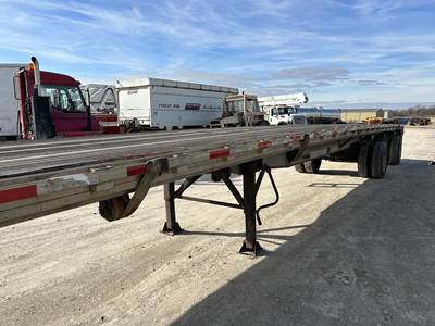Reitnouer 45x96 Aluminum Flatbed Trailer - Air Ride, Spread Axle