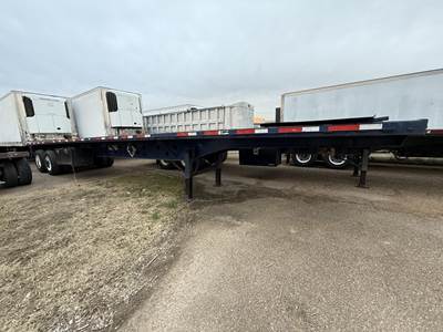 Transcraft 45x96 Steel Flatbed Trailer - Spring, Fixed Axle