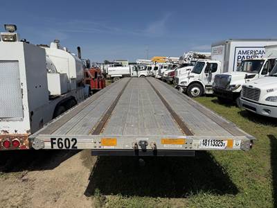 UTILITY 53x102 Combination Flatbed Trailer - Air Ride, Spread Axle