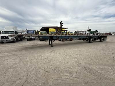 WILSON 48x96 Combination Flatbed Trailer - Air Ride, Spread Axle