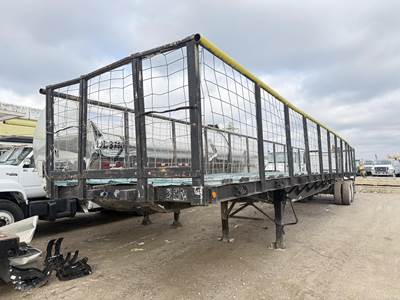 Wade 48x96 Steel Flatbed Trailer - Spring, Fixed Axle
