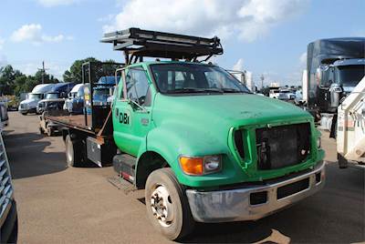 Ford F-650 18 ft Flatbed Truck - 240HP, Automatic