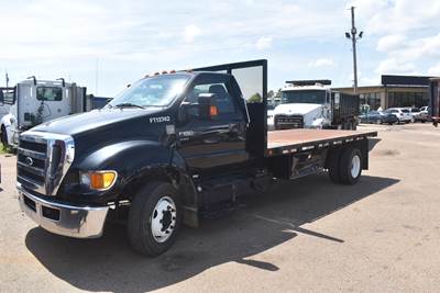 Ford F-650 16 ft Flatbed Truck - 240HP, Automatic