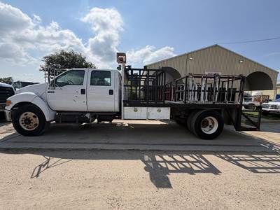 Ford F-650 14 ft Flatbed Truck - 240HP, Automatic