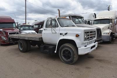 GMC C60 13 ft Flatbed Truck - 5 Speed Manual
