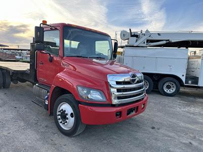 Hino 268 22 ft Flatbed Truck - 220HP, Automatic