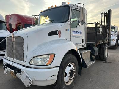 Kenworth T270 Flatbed Truck - 260HP, Automatic, Liftgate