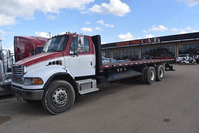 Sterling Acterra Tandem Axle 26 ft Flatbed Truck - 330HP, 10 Speed Manual
