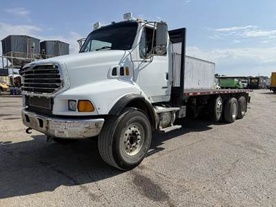 Sterling L9500 Tandem Axle 24 ft Flatbed Truck - 410HP, 8Ll Manual