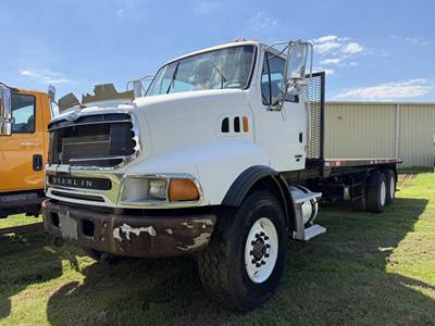 Sterling LT9500 Tandem Axle 24 ft Flatbed Truck - 410HP, 8Ll Manual