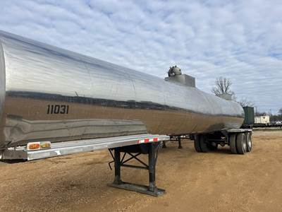 Brenner 6250 GALLON Food Grade Tanker Trailer