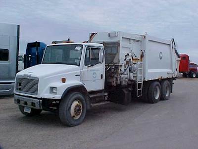 Freightliner FL80 Tandem Axle Garbage Truck - Mercedes, 275HP, Automatic