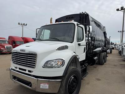 Freightliner M2 106 Tandem Axle Garbage Truck - Cummins, 330HP, Automatic