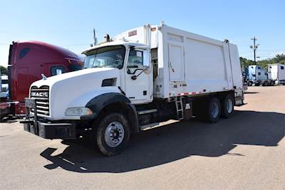 mack granite garbage truck