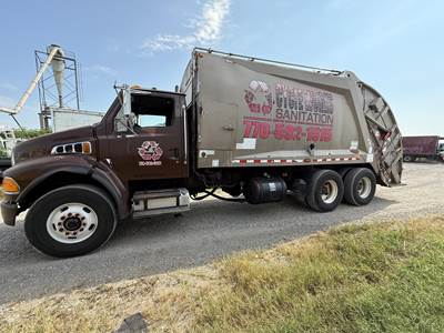 Sterling Acterra Tandem Axle Garbage Truck - Mercedes-Benz, 300HP, Automatic