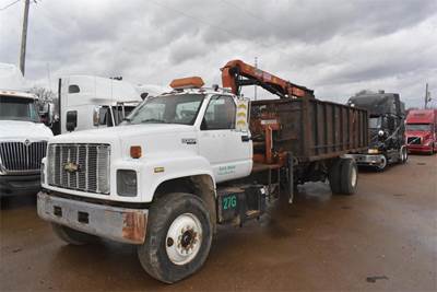 Chevrolet Kodiak C7500 Grapple Truck - Caterpillar, 250HP, 6 Speed Manual