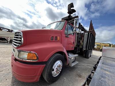 Sterling AT9500 Tandem Axle Grapple Truck - Mercedes-Benz, 410HP, 10 Speed Manual