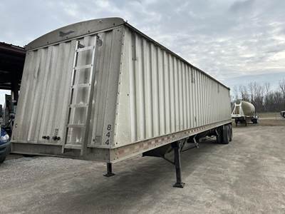 JET 42 FT HOPPER Aluminum Hopper / Grain Trailer - Air Ride, Fixed Axle