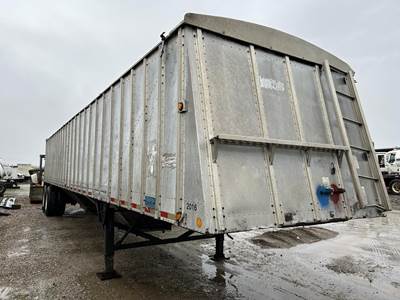 Merritt 42 FT Aluminum Hopper / Grain Trailer - Spring
