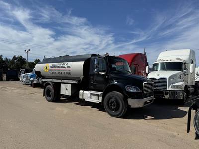 Freightliner M2 106 Single Axle Hot Oil / Asphalt Distributor Truck - Mercedes-Benz, 300HP, Automatic