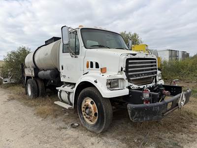 Sterling LT8500 Single Axle Hot Oil / Asphalt Distributor Truck - Mercedes-Benz, 250HP, 6 Speed Manual