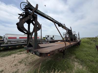 Prentice 120 Trailer-Mounted Log Loader