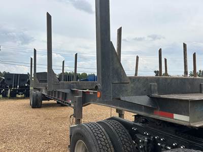 Magnolia 42 FT LOG TRAILER Tandem Axle Steel Log Trailer - Center Point, Fixed Axle