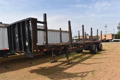 Pitts 40 FT LOG TRAILER Steel Log Trailer - Air Ride