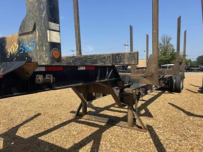 Viking 42 FT LOG TRAILER Tandem Axle Steel Log Trailer - Center Point, Fixed Axle