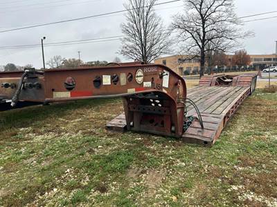 Fontaine 50 TON NGB LOW BOY Lowboy Trailer