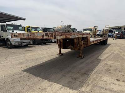 Great Dane 45x96 Tandem Axle Steel Lowboy Trailer - Spring, Fixed Axle