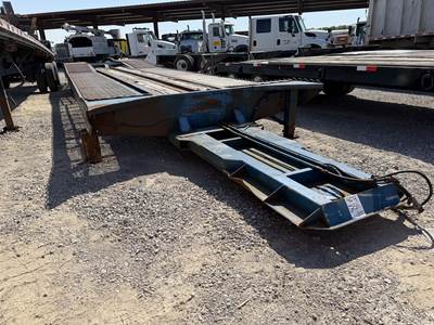 LGS 52x100 Tandem Axle Steel Lowboy Trailer - Air Ride, Fixed Axle