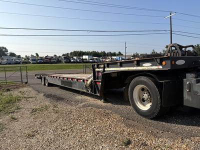 Ledwell 48x102 Tandem Axle Steel Lowboy Trailer - Air Ride, Fixed Axle
